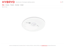 Tablet Screenshot of hybryd.com.pl